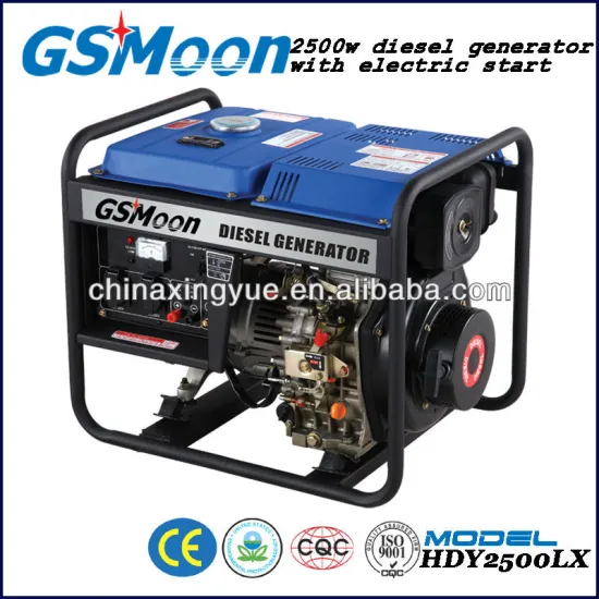 CE and EPA approval 2kw electric start Diesel Generator