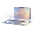 Scatole di carta olografica magnetica del logo personalizzato di lusso