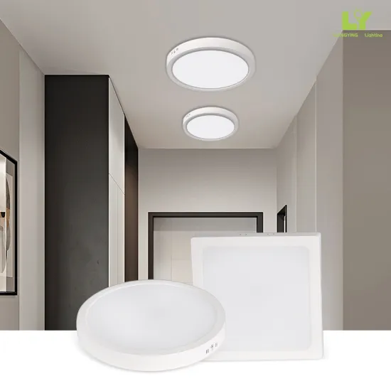 Best Quality Round Commercial Recessed Suspending Square Flat LED Panel Light