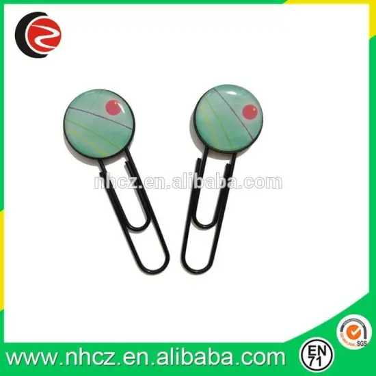 Eyes Logo Printing Paper Clip,3D Bookmark