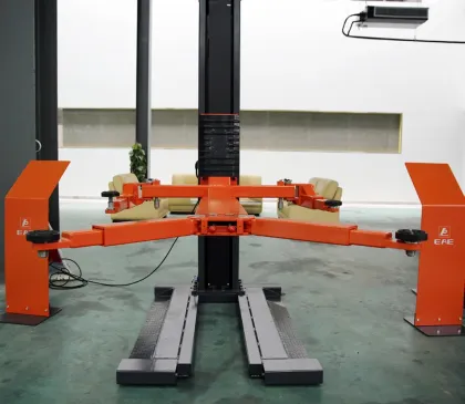 EAE mobile single post car lift 1 post moblie movable hydraulic car lift with CE