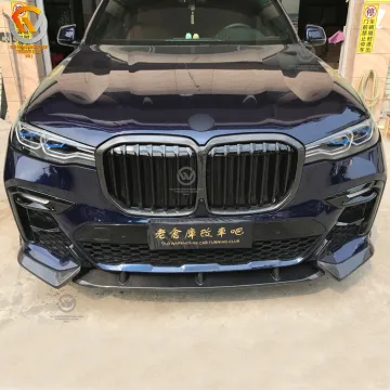 Carbon Fiber Front Lip Spoiler Splitter Kit for BMW X7 G07 M Sport 2019-2021