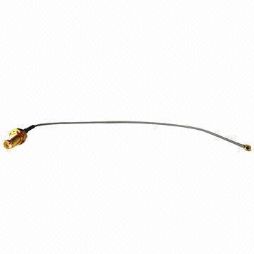 RF coaxial cable interface assembly with 100mm length