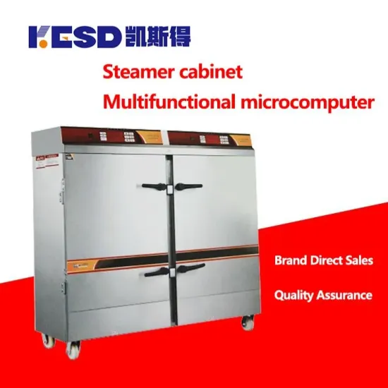 Commercial Rice Electric Food Steamer Machine Cabinet for Cooking Food Dumplings Sale Restaurant Kitchen Cake