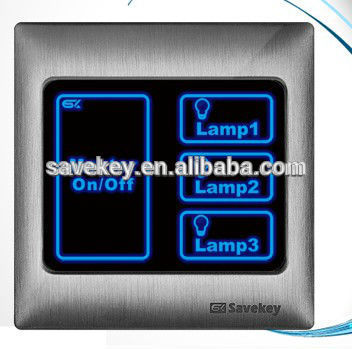 Modern good quality 1gang/2 gangs/3 gangs/4 gangs 100-240V 86*86*46MM touch pad switches
