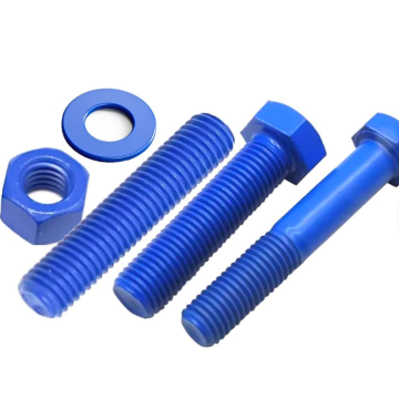 Крапежныя элементы з PTFE Шпількі і гайкі з ксіланавым пакрыццём