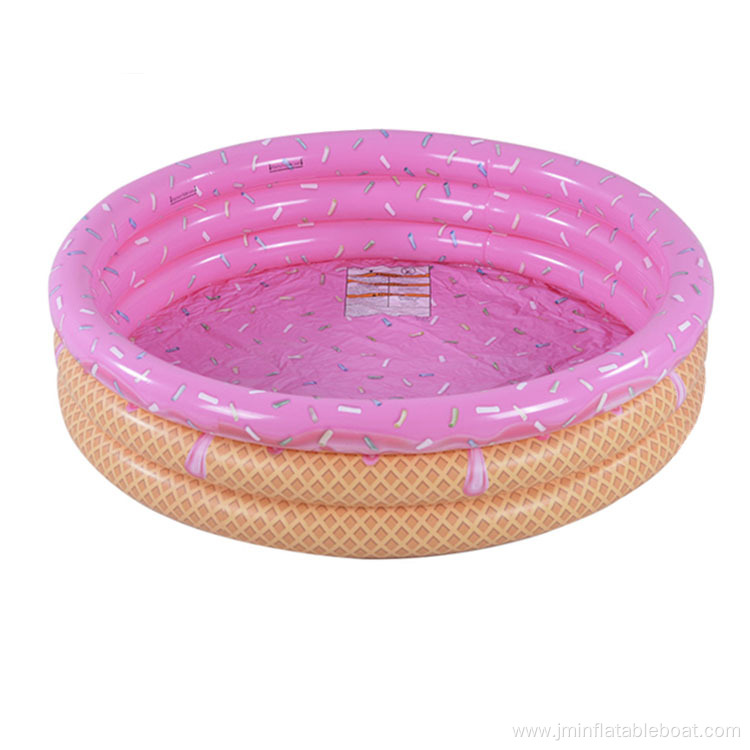 3 Ring Watermelon Inflatable kiddie Pool