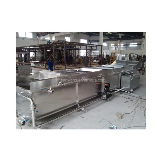 Industrial Vegetable and Fruit Bubble Washer Equipment