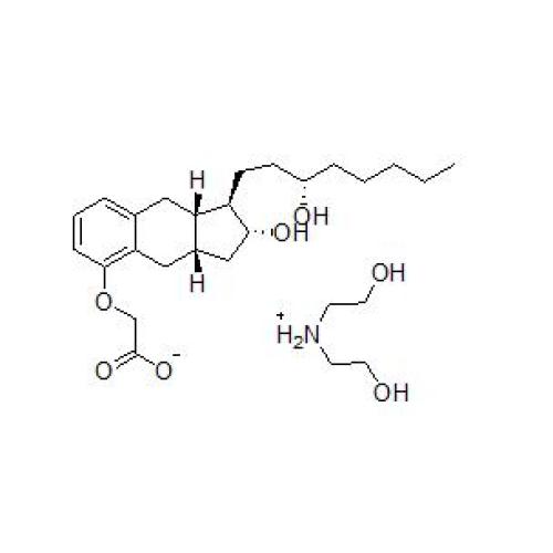 Synthetic Analog of Prostacyclin Treprostinil Diethanolamine CAS 830354-48-8