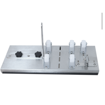 Pemotong botol anggur Kaca Stainless Steel 5 roda