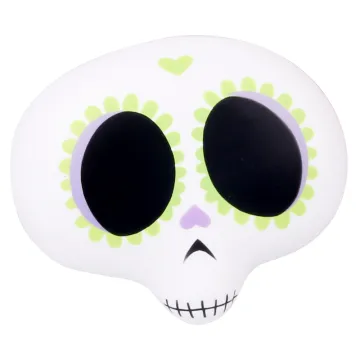 Custom Wholesale PU Foam Skull Toy - Slow Rising Squishy Stress Relief Toy for Kids and Halloween Decor