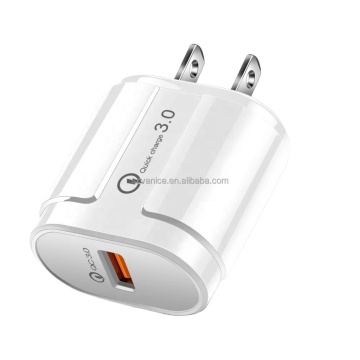 Vanice VA18 Travel Charger - QC3.0 พอร์ต USB, 18W Power สำหรับปลั๊ก EU/US/UK
