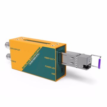 3G-SDI Fiber Optic Extender with Scaling Converter SFP/LC Receiver/Transmitter