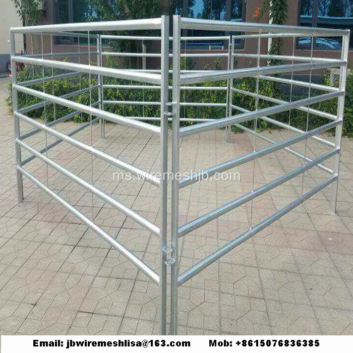 Panel Pagar Kuda Mudah Alih Galvanized