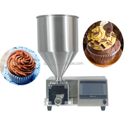 Puff Cake and Pastry Filling Machine with 20L Capacity