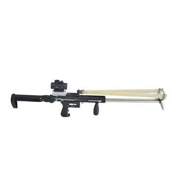 Compact smoothbore clip slingshot model