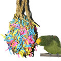 Bird Toys Hanging Pulling Mesh Bag Foraging Bird Wire Drawing Toy 2019new Arrivals Best Selling Dropshipping Household Family