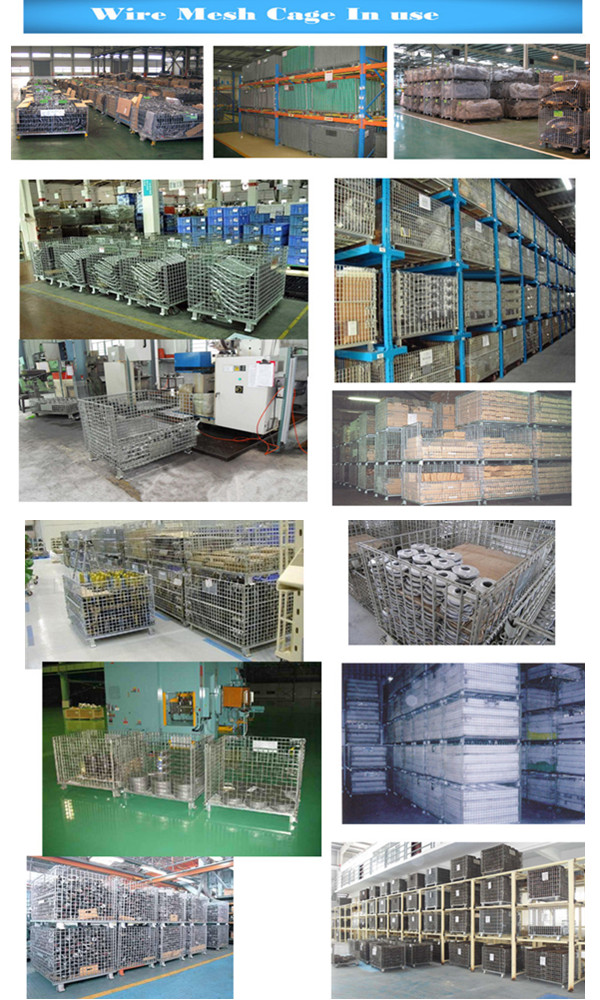 Wire Mesh Cage / Storage Wire Mesh Container