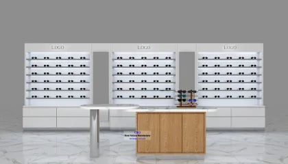 Eyewear Display Showcase Builder Custom Eyewear Cabinet