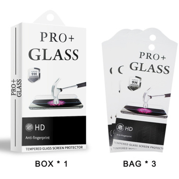 Printed Gloss Varnish Tempered Film Cardboard Box Package