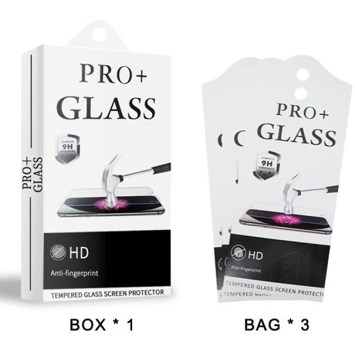 Printed Gloss Varnish Tempered Film Cardboard Box Package
