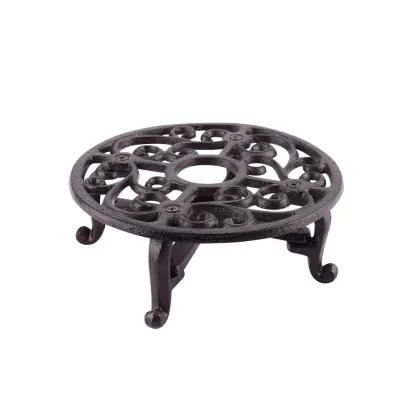 Traditional Cast Iron Teapot Warmer with Tea Lights