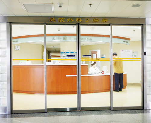 Automatic Sliding Doors for Hospitals