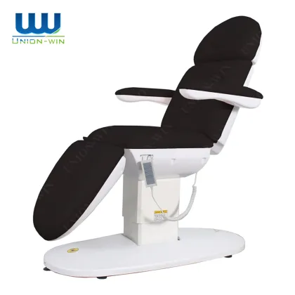 Union Win Beauty Salon Esthetician Furniture - Facial Bed, Electric Cosmetic Eyelash Bed, Luxury Spa Massage Table