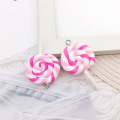 Lollipop bracelet resin charms for earring