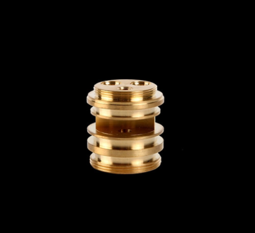 Conical brass valve seat for faucet switch