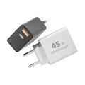 Telefones portáteis de 45W GaN Charger Fast Charger