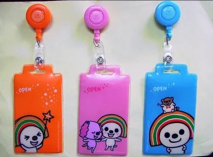 Id Badge Holder With Lanyard/Reel Badge