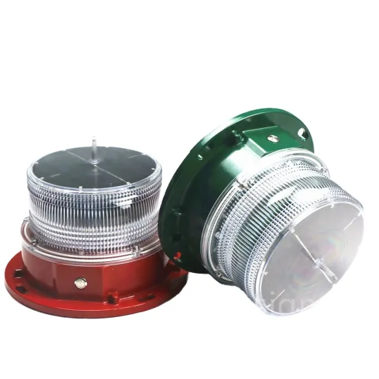 Solar-Powered LED Low-Intensity Aviation Obstruction Light