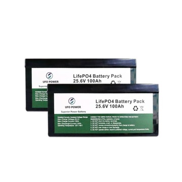 Pacote de bateria LiFePO4 personalizado 24v com BMS inteligente