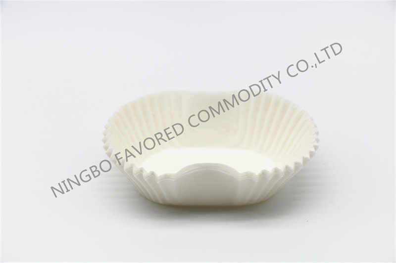 Large size oval silicone paper cup liner