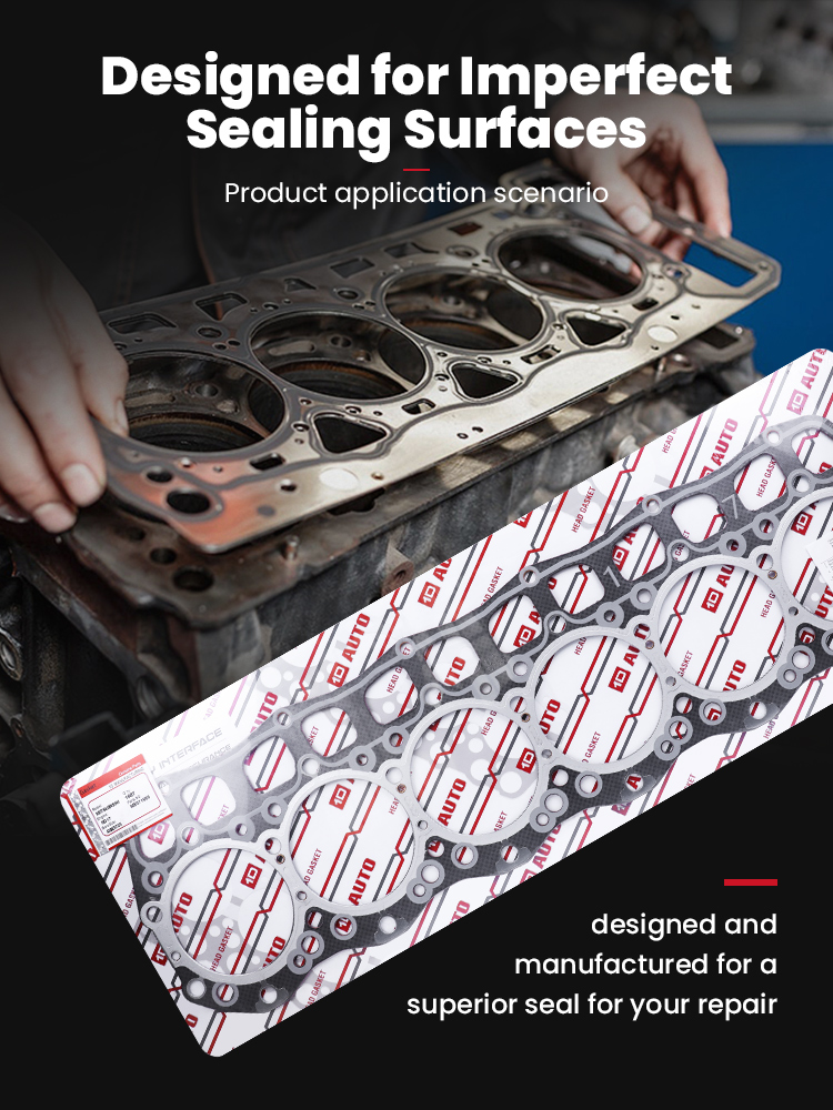 Engine spare parts Asbestos Cylinder Head Gasket 
