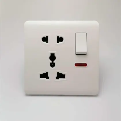 Electrical wall switch socket