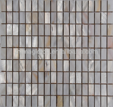 SL1036 Loose DIY15*30MM mother of pearl shell mosaic tile