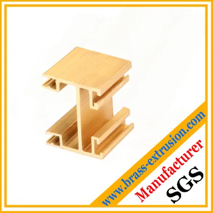 Golden red copper bar