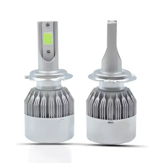 Ultra-Bright Ice Blue Focusing Car LED Headlights 12V Bulbs for Automobiles