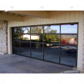 Aluminum Modern Glass Garage Door with Sectional Panels