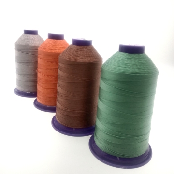 Tex 135: High-Quality Bonded Nylon Thread, Synthetic Rubber Thread for Professional Canvas and Upholstery Sewing