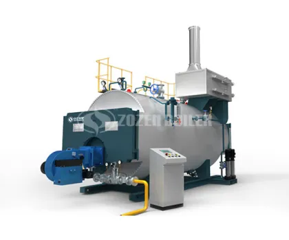 4.2MW WNS series hot water boiler for Shanghai Jinshan Youth Practice Base