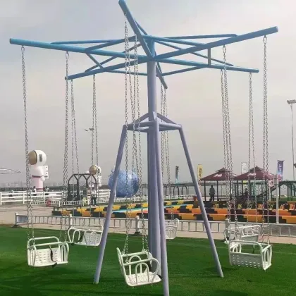 Multi-person Double Ring Non-powered Swing Amusement Equipment