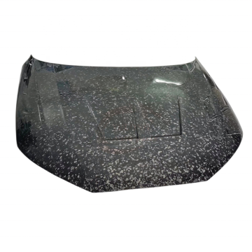High-Quality Carbon Fiber Front Hood and Engine Cover Bonnet for Audi A4 S4 (2017-2019)