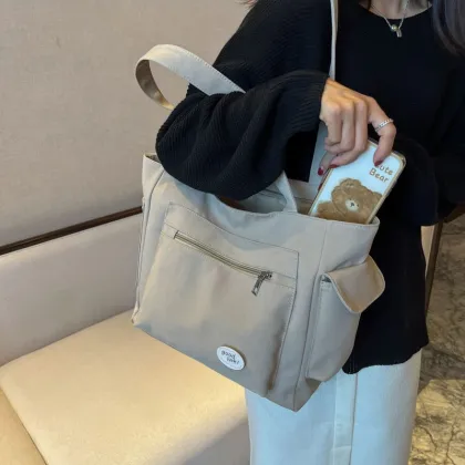 Multi-functional Canvas Bag Female New Large Capacity