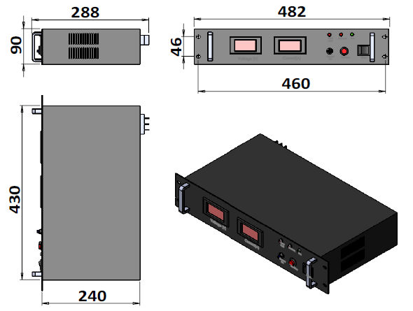  Water Cooled Laser Cutter