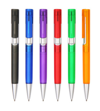 Newest frost plastic ball pen