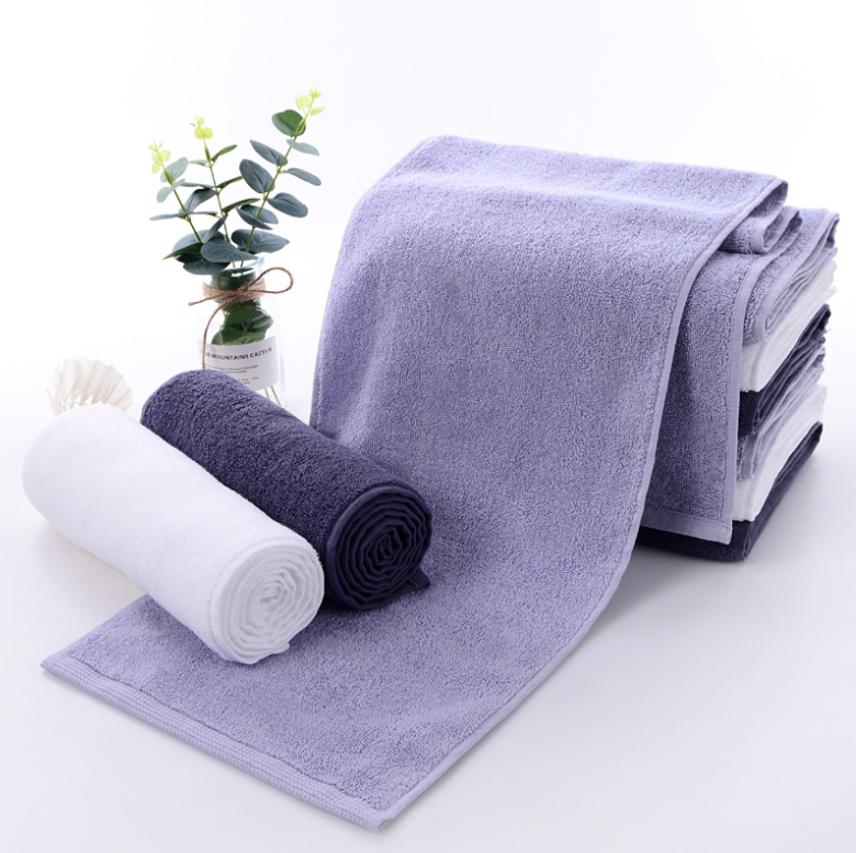 Custom Logo 100 Cotton Sports Towel Quick Dry Sweat Absorbent Bath Towel2