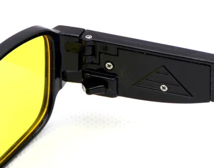 LED Light Yellow Lenses Reading Glasses Night Driving Glasses
